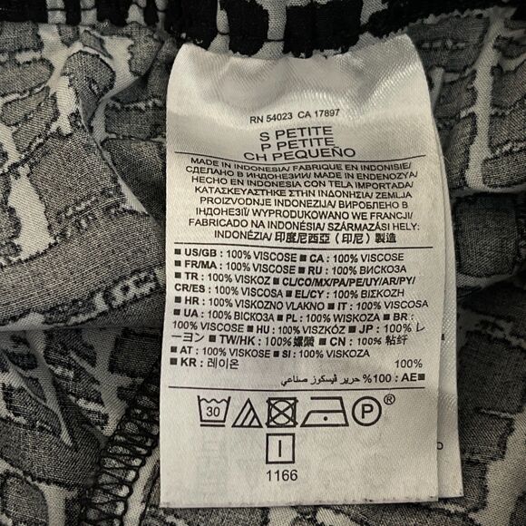 Banana Republic Casual Geo Lightweight Jogger Pant Women's Size Small Petite - Picture 6 of 8